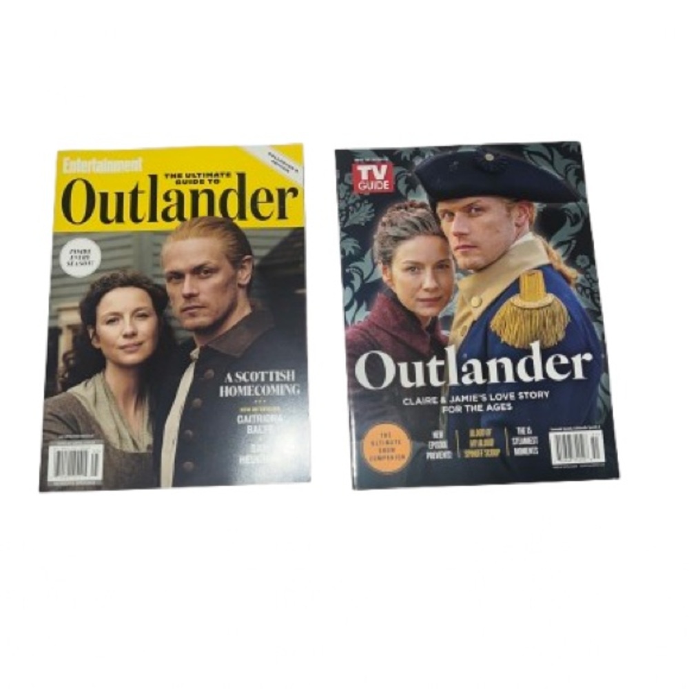 #671 2 magazines Entertainment The ultimate guide to Outlander TVGuide O…